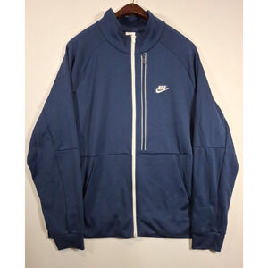 Nike Sportswear Tribute Men's Size XXL Midnight Navy blue Full-Zip N98 Jacket
